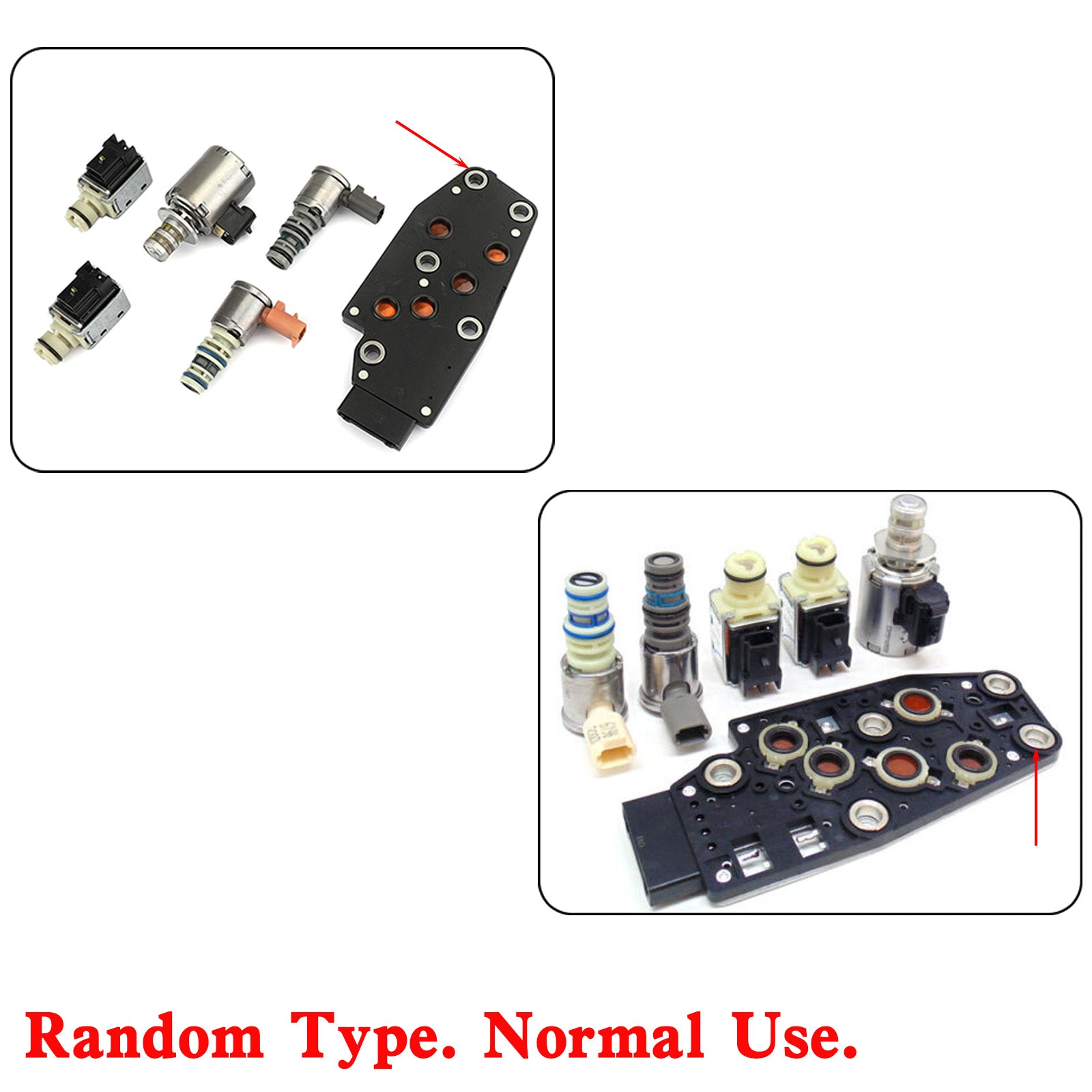 Supercarpart 2003-On GM EPC Shift 6pc Set 4L60E Trans Master Solenoid Kit Generic