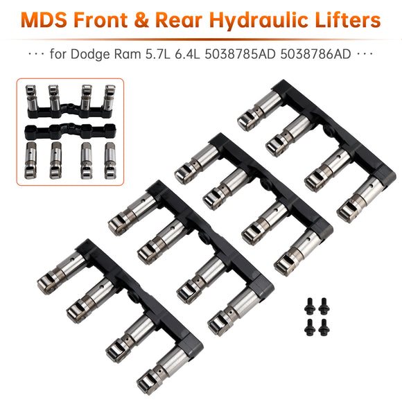 MDS Front & Rear Hydraulic Lifters for Dodge Ram 5.7L 6.4L 5038785AD 5038786AD