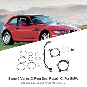 Stage 2 Vanos O-Ring Seal Repair Kit For BMW E46 E39 E60 X3 E53 X5 Z3 M54 M52TU - 0