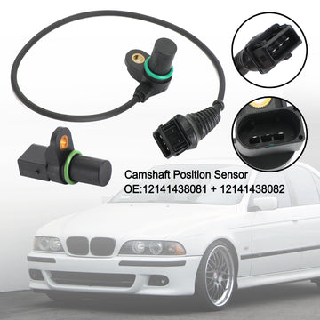 2003-2005 BMW Z4 2x Camshaft Position Sensor ENTRY+EXIT 12141438082 Generic - 0