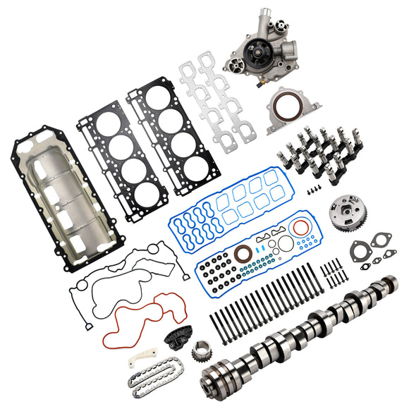 6.4 Hemi MDS Lifters Cam Kit Head Gaskets Bolts for Dodge Chrysler Jeep Grand V8