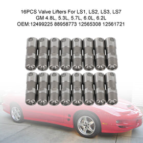 Hydraulic Roller Lifters Set 16 for Chevy 5.3 5.7 6.0 LS1 LS2 LS3 SBC LS7 - 0