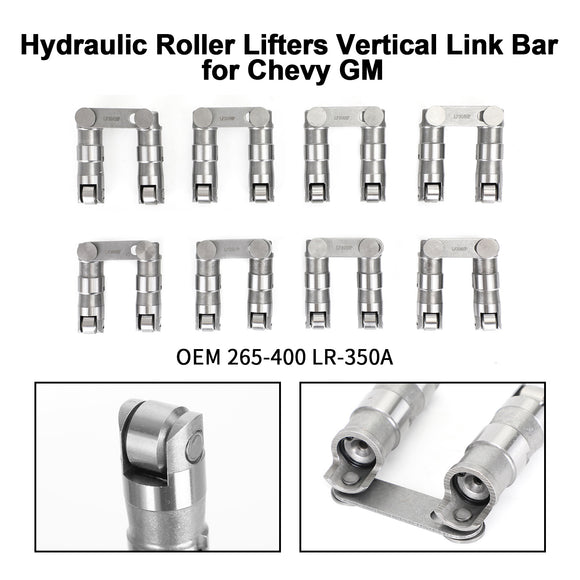 Hydraulic Roller Lifters Vertical Link Bar for Chevy GM 265-400 LR-350A