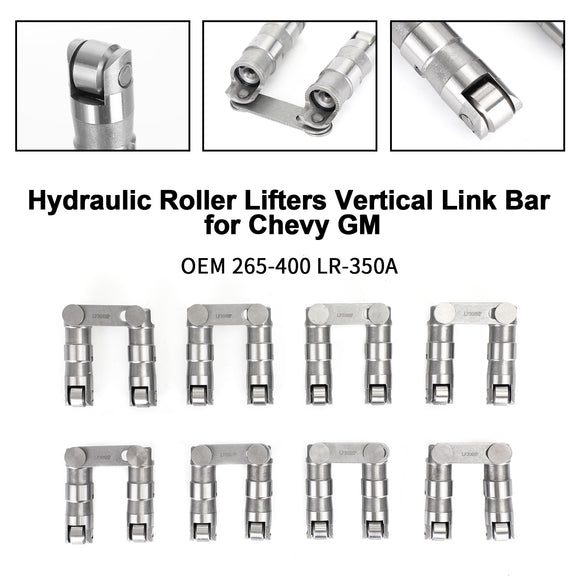 Hydraulic Roller Lifters Vertical Link Bar for Chevy GM 265-400 LR-350A