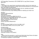 CVT Valve Body Transmission JF011E RE0F10A For Jeep Patriot Compass 2007-2017-17