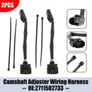 2PCS Camshaft Adjuster Wiring Harness 2711502733 for Mercedes C230 W203 M271-3