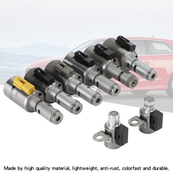 8pcs 09G TF-60SN/TF60SN 6-speed Trans Solenoid For VW Audi Mini 2003-On FWD