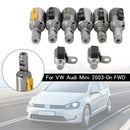 8pcs 09G TF-60SN/TF60SN 6-speed Trans Solenoid For VW Audi Mini 2003-On FWD-4