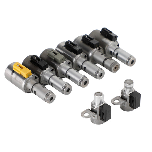 8pcs 09G TF-60SN/TF60SN 6-speed Trans Solenoid For VW Audi Mini 2003-On FWD
