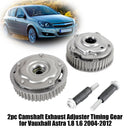 2008 for Saturn Astra 1.8L L4 DOHC 2pc Intake & Exhaust Camshaft Adjusters 12992409 55567050 Generic-4