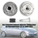 2pc Intake & Exhaust Camshaft Adjusters for Vauxhall Astra 1.8 1.6 2004-2012-2
