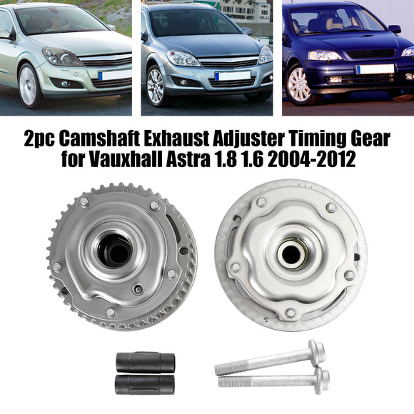 2pc Intake & Exhaust Camshaft Adjusters for Vauxhall Astra 1.8 1.6 2004-2012