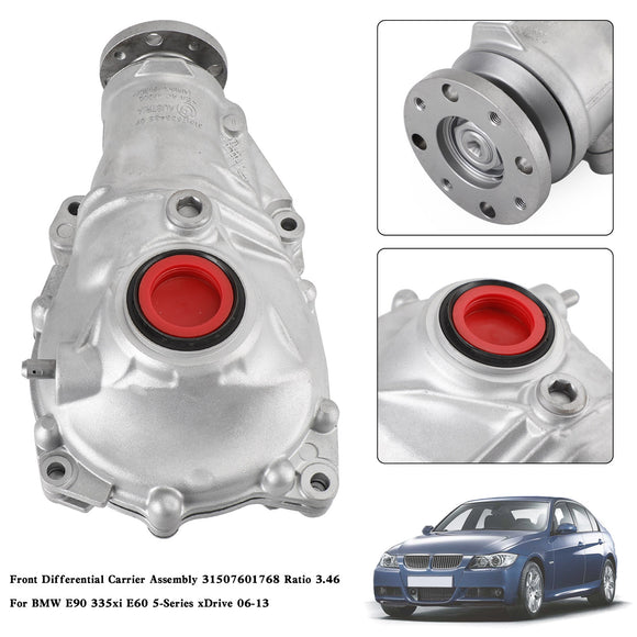 Front Differential Carrier Assembly 31507601768 Ratio 3.46 For BMW E90 335xi E60