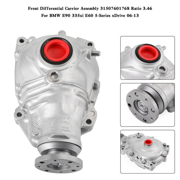 Front Differential Carrier Assembly 31507601768 Ratio 3.46 For BMW E90 335xi E60