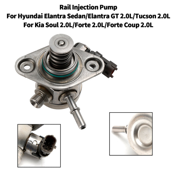 Direct Injection High Pressure Fuel Pump Fit Kia Forte Soul 2013 2014 L4-2.0L