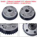 Intake + Exhaust Camshaft VVT Adjuster Pulley for BMW E46 E81 E82 E87 E90 E91-2