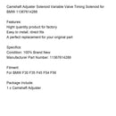 Camshaft Adjuster Solenoid Variable Valve Timing Solenoid for BMW 11367614288-11