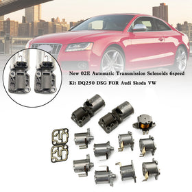 New 02E Automatic Transmission Solenoids 6speed Kit DQ250 DSG FOR Audi Skoda VW - 0