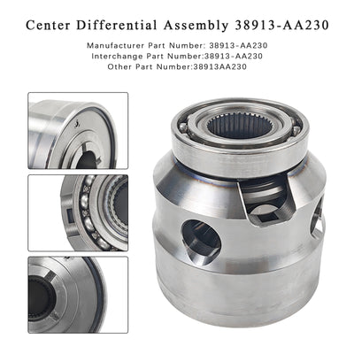 Center Differential Assembly 38913-AA230 For Subaru Outback Legacy WRX WRX STI - 0
