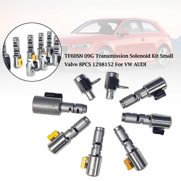TF60SN 09G Transmission Solenoid Kit Small Valve 8PCS 1298152 For VW AUDI - 0