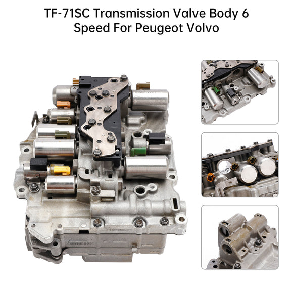 TF-71SC Transmission Valve Body 6 Speed For Peugeot Volvo