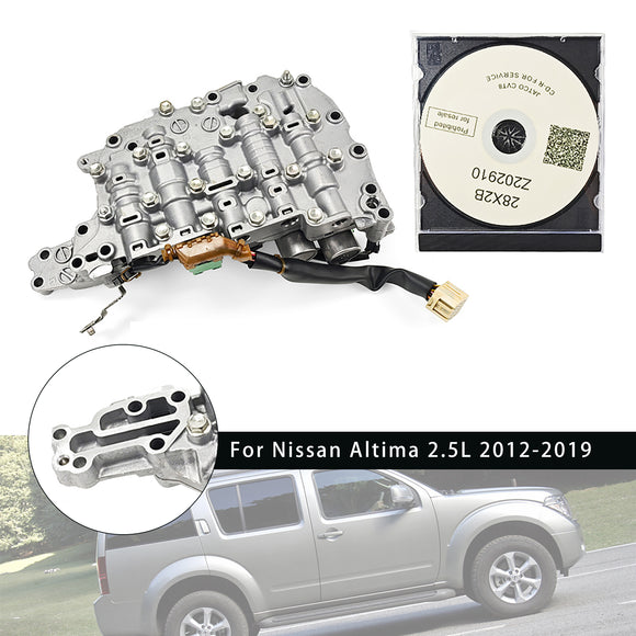JF016E CVT Transmission Valve Body with Solenoids For Nissan Altima 2.5L 12-2019