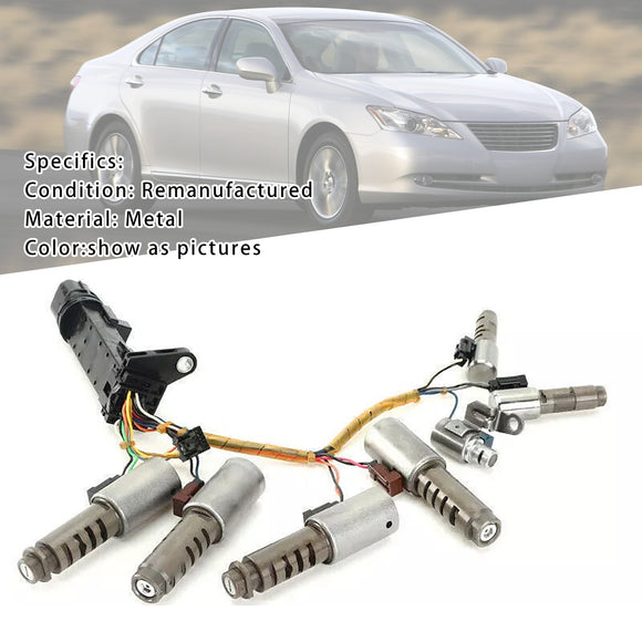 Transmission Solenoid Kit W/ Harness U660E For Toyota CAMRY ES350 RX350