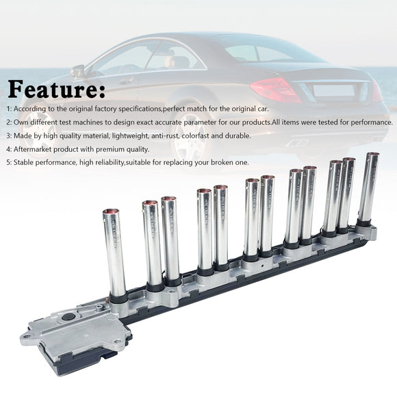 2001-2013 Mercedes-Benz S600 Left Coil Pack Spark Plug Connectors Ignition 2751500780 Generic