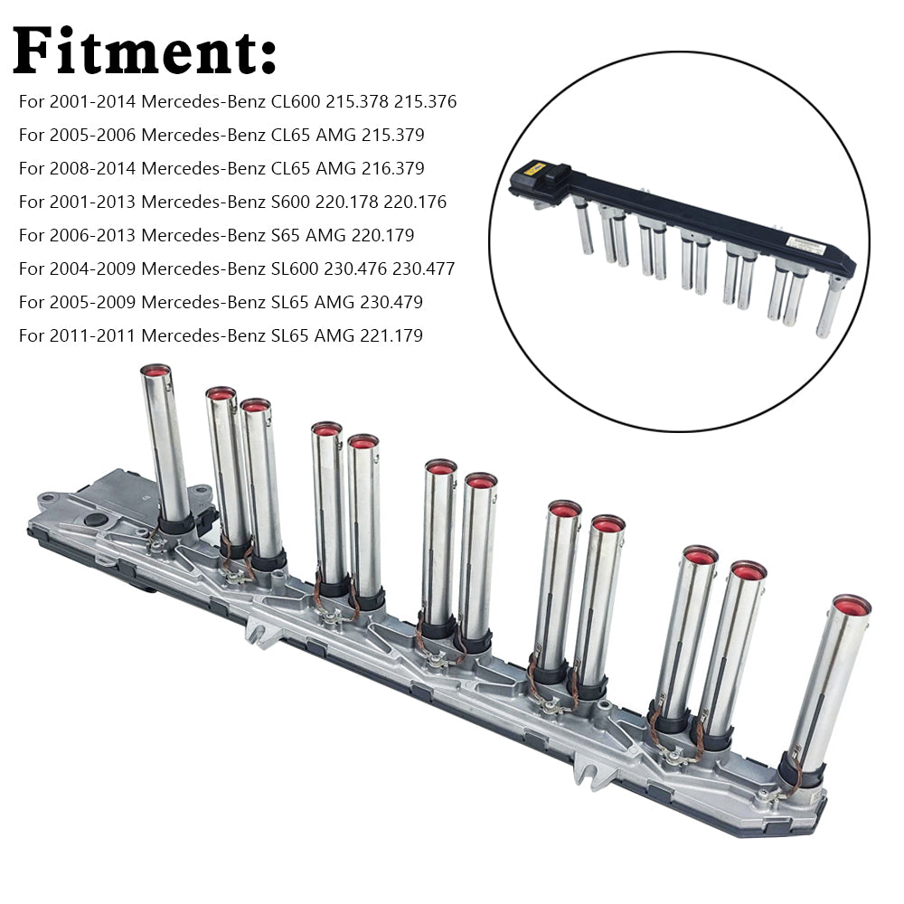 Supercarpart 2005-2009 Mercedes-Benz SL65 AMG Right Coil Pack Spark Plug Connectors Ignition A2751500480 Generic