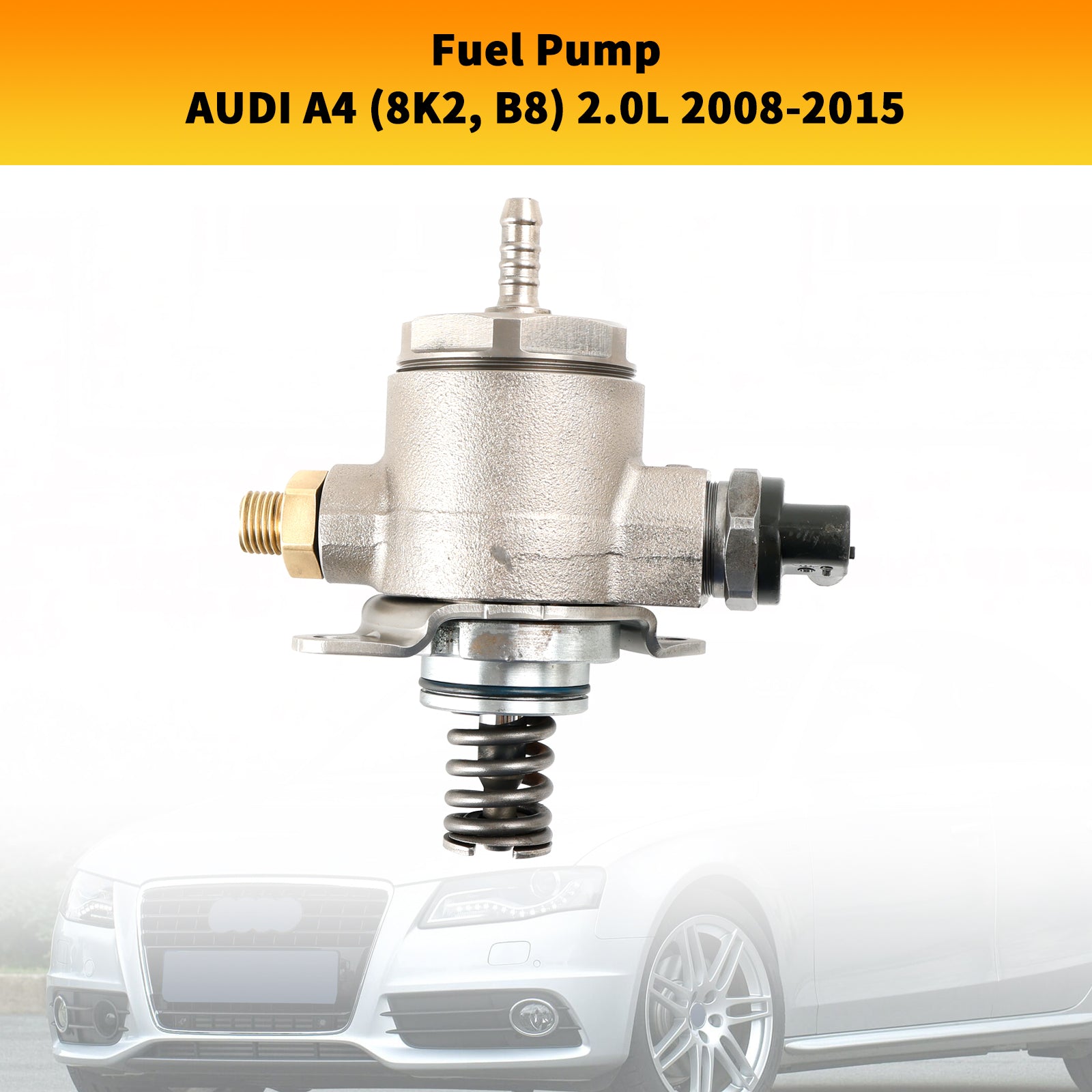 Supercarpart 2008-2015 AUDI A4 (8K2, B8)/A4 Avant (8K5, B8)/Q5 (8R) 2.0L High Pressure Pump Fuel Pump 06J127025E Generic