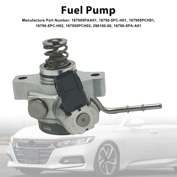 2017-2021 Honda Accord CR-V High Pressure Fuel Pump 16790-5PC-H01 296100-06 Generic