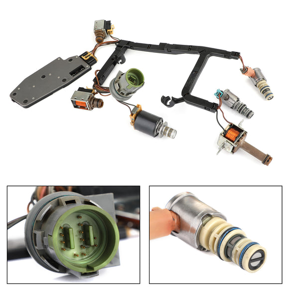 1993-2002 PWM 7pc Set 4L60E Transmission Solenoid Kit W/Harness Generic