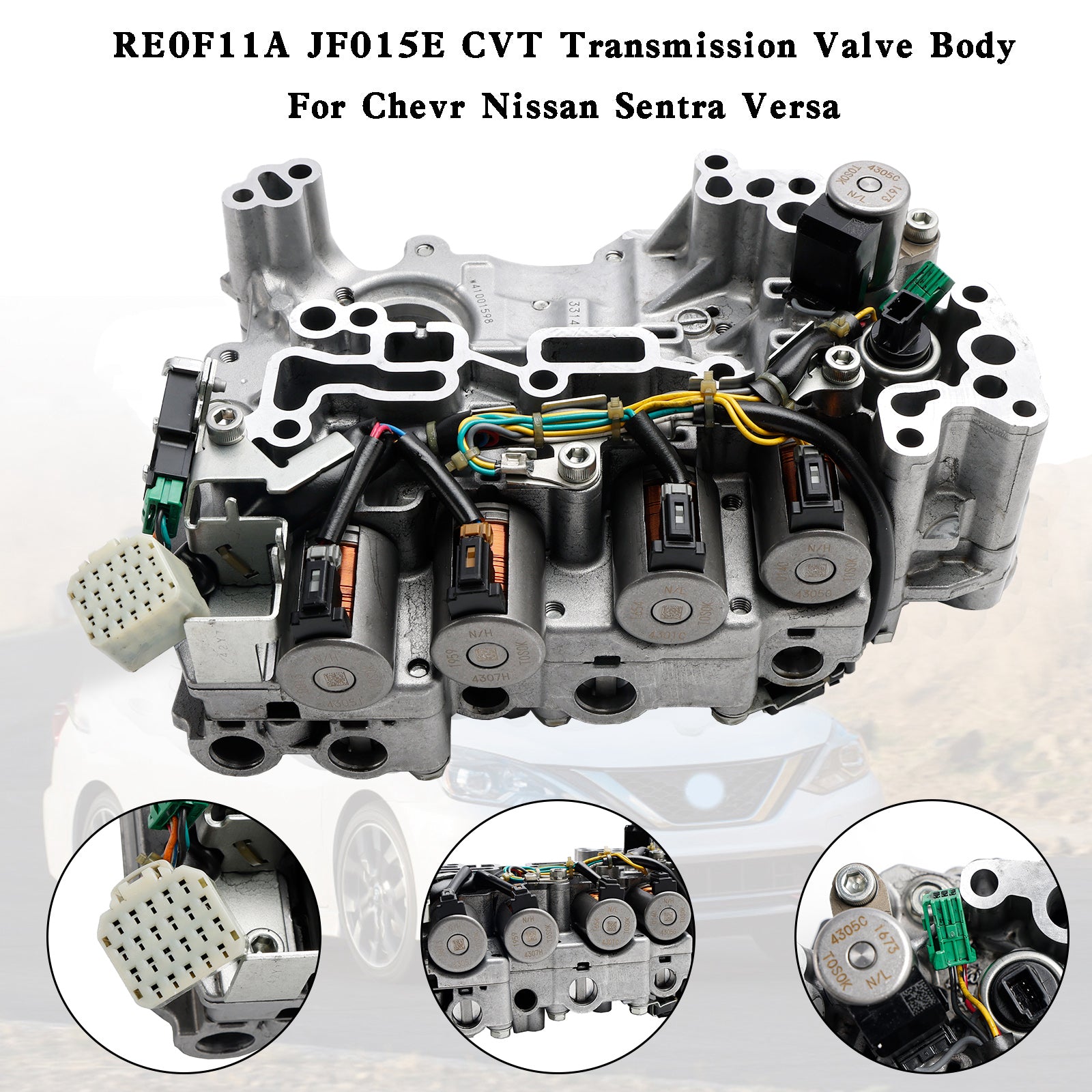 Supercarpart 2013-2015 Chevr Spark RE0F11A JF015E CVT Transmission Valve Body Generic