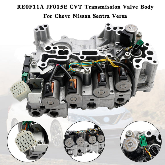 2014-2015 Nissan Note & Versa Note Transmission Valve Body RE0F11A JF015E CVT Generic