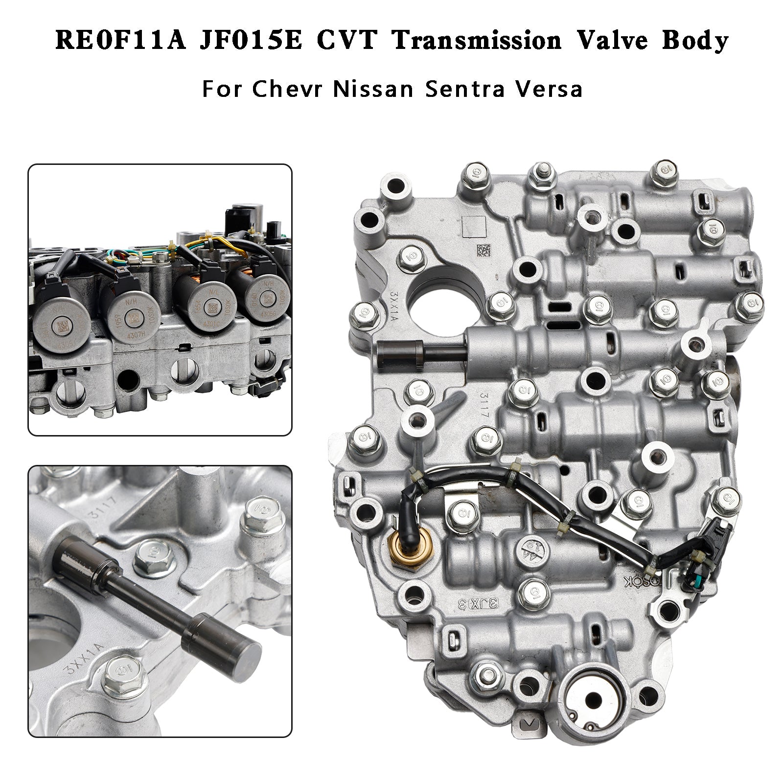 Supercarpart 2013-2015 Chevr Spark RE0F11A JF015E CVT Transmission Valve Body Generic