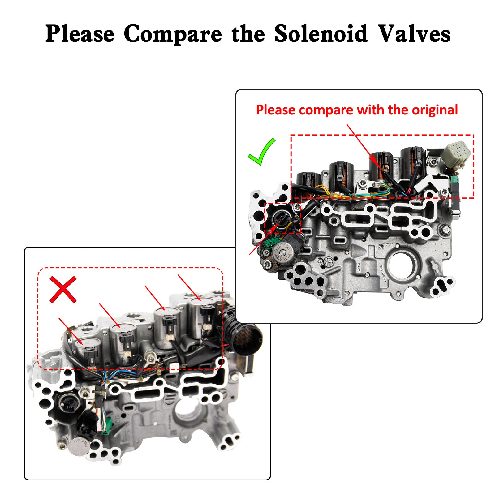 Supercarpart 2013-2015 Chevr Spark RE0F11A JF015E CVT Transmission Valve Body Generic