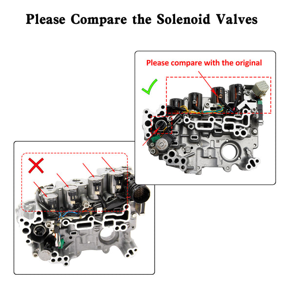 2013-2015 Nissan Sentra Transmission Valve Body RE0F11A JF015E CVT Generic