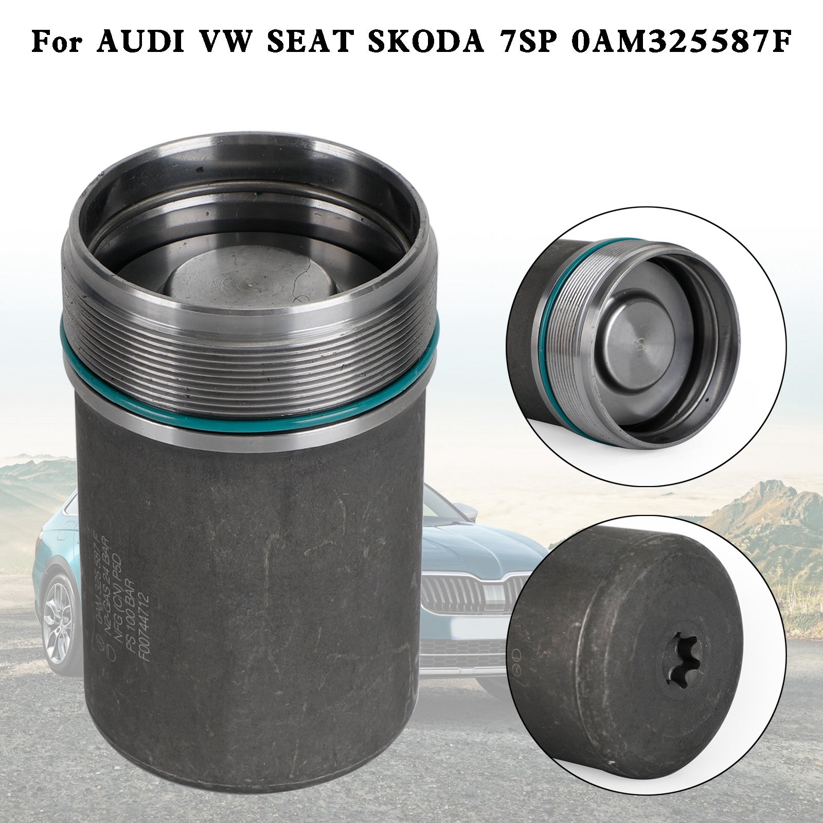 2009+ SEAT ALTEA/XL 7 SP FWD L4 1.6L 1.8L Valvebody Accumulator 0AM325587E DSG 0AM Generic