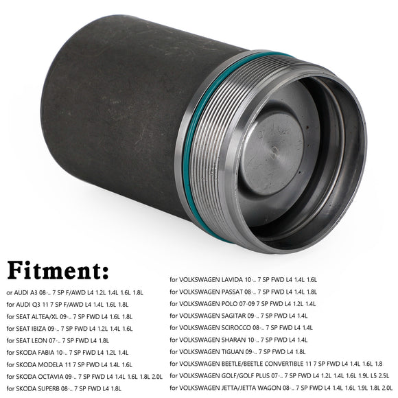 2008+ AUDI A3 7 SP F/AWD L4 1.2L 1.4L 1.6L 1.8L Valvebody Accumulator 0AM325587E DSG 0AM Generic