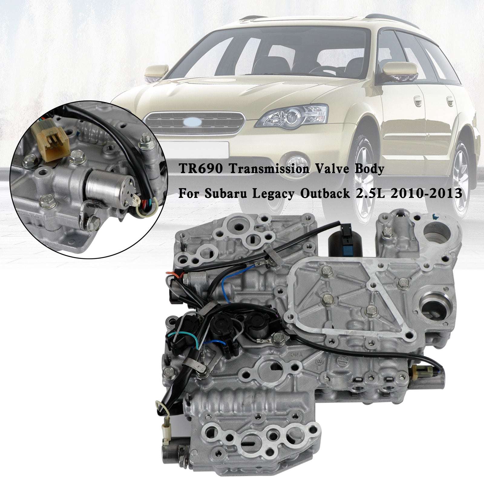 Supercarpart 2010-2013 Subaru Legacy 2.5L CVT 4WD Limimted/Premium Sedan TR690 Transmission Valve Body Generic - 0