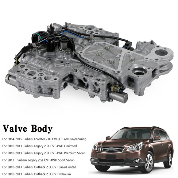 2010-2013 Subaru Outback 2.5L CVT Base/Limited/Premium Transmission Valve Body TR690 Generic