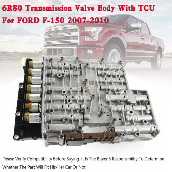 2007-2010 Ford Expedition/Ranger/F150/Mustang 6R80 Transmission Valve Body With TCU Generic