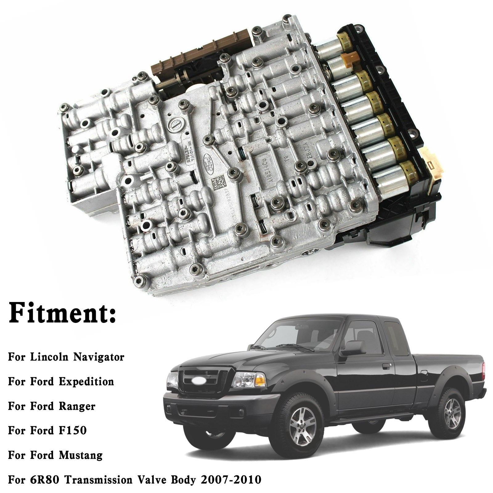 Supercarpart 2007-2010 Lincoln Navigator 6R80 Transmission Valve Body With TCU Generic