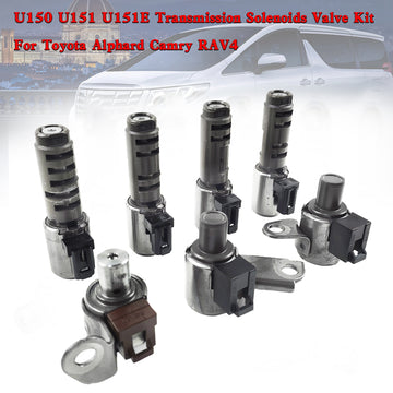 2001-2003 TOYOTA Ipsum 5 SP FWD 2.0L Transmission Solenoids Valve Kit U150 U151 U151E Generic - 0