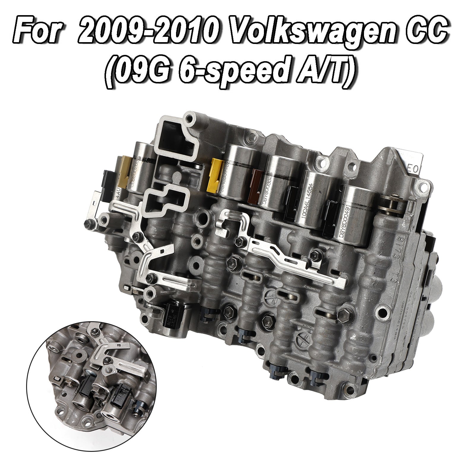 Supercarpart 2003+ Volkswagen BEETLE/BEETLE CONVERTIBLE 6 SP FWD L4 1.8L 1.9L 2.0L L5 2.5L 09G TF-60SN Automatic Transmission Valve Body Generic