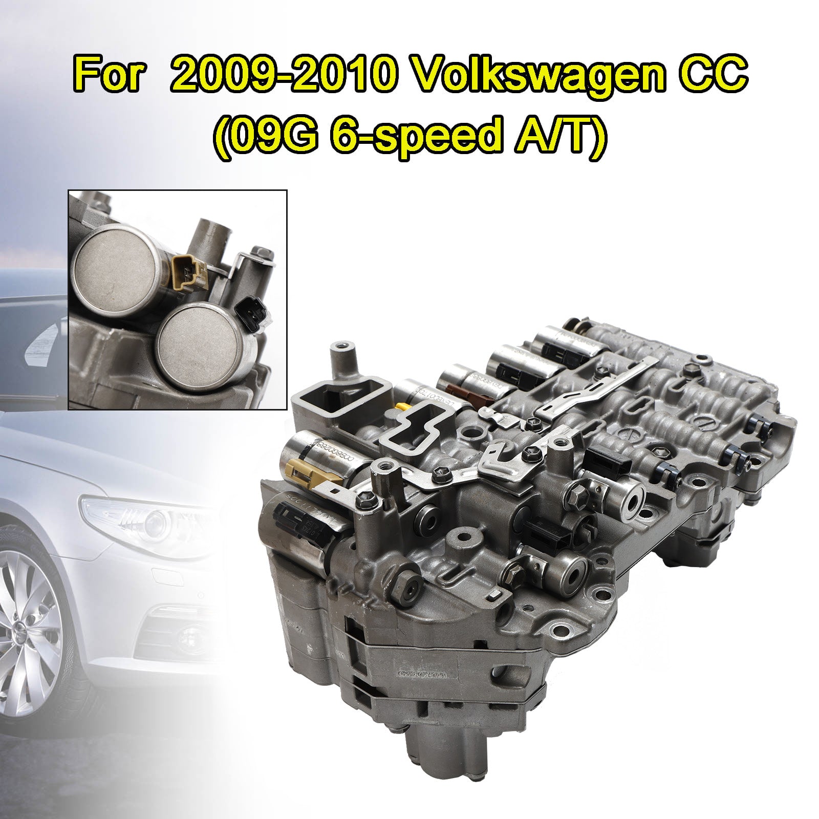 Supercarpart 2009-2010 Volkswagen CC 6-speed A/T 09G TF-60SN Automatic Transmission Valve Body Generic