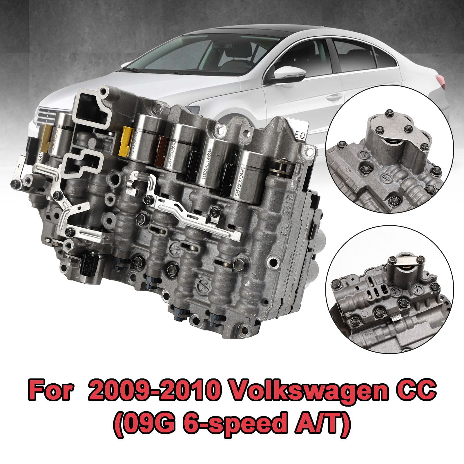 Supercarpart 2003+ Volkswagen BEETLE/BEETLE CONVERTIBLE 6 SP FWD L4 1.8L 1.9L 2.0L L5 2.5L 09G TF-60SN Automatic Transmission Valve Body Generic