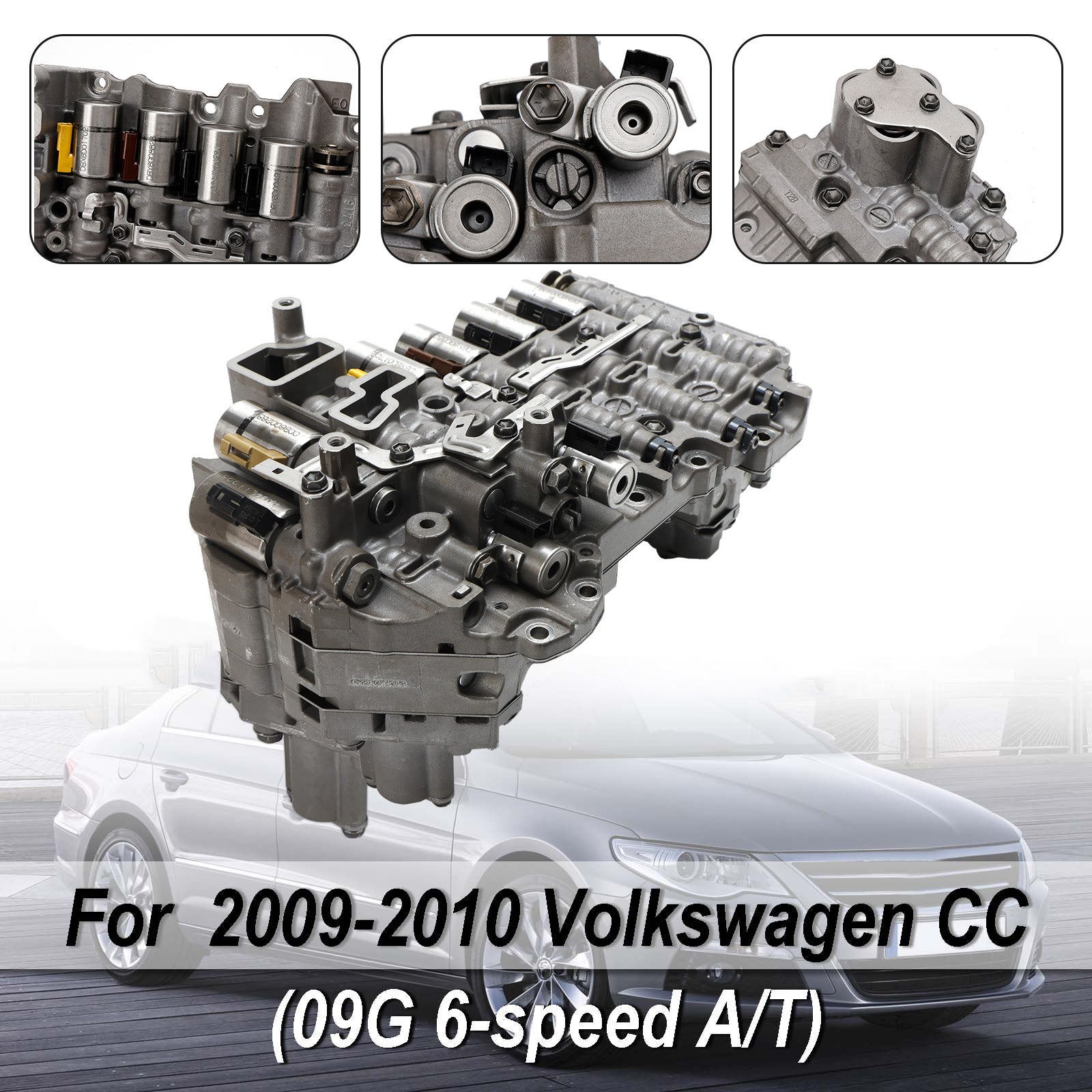 Supercarpart 2003+ Volkswagen BEETLE/BEETLE CONVERTIBLE 6 SP FWD L4 1.8L 1.9L 2.0L L5 2.5L 09G TF-60SN Automatic Transmission Valve Body Generic