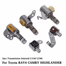1999-2001 Lexus ES300 3.0L 5pcs Transmission Solenoid U140 U240 Generic-7
