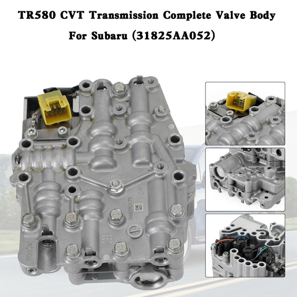 2013-2014 Subaru XV Crosstrek 2.0L TR580 CVT Transmission Complete Valve Body 31825AA052 Generic